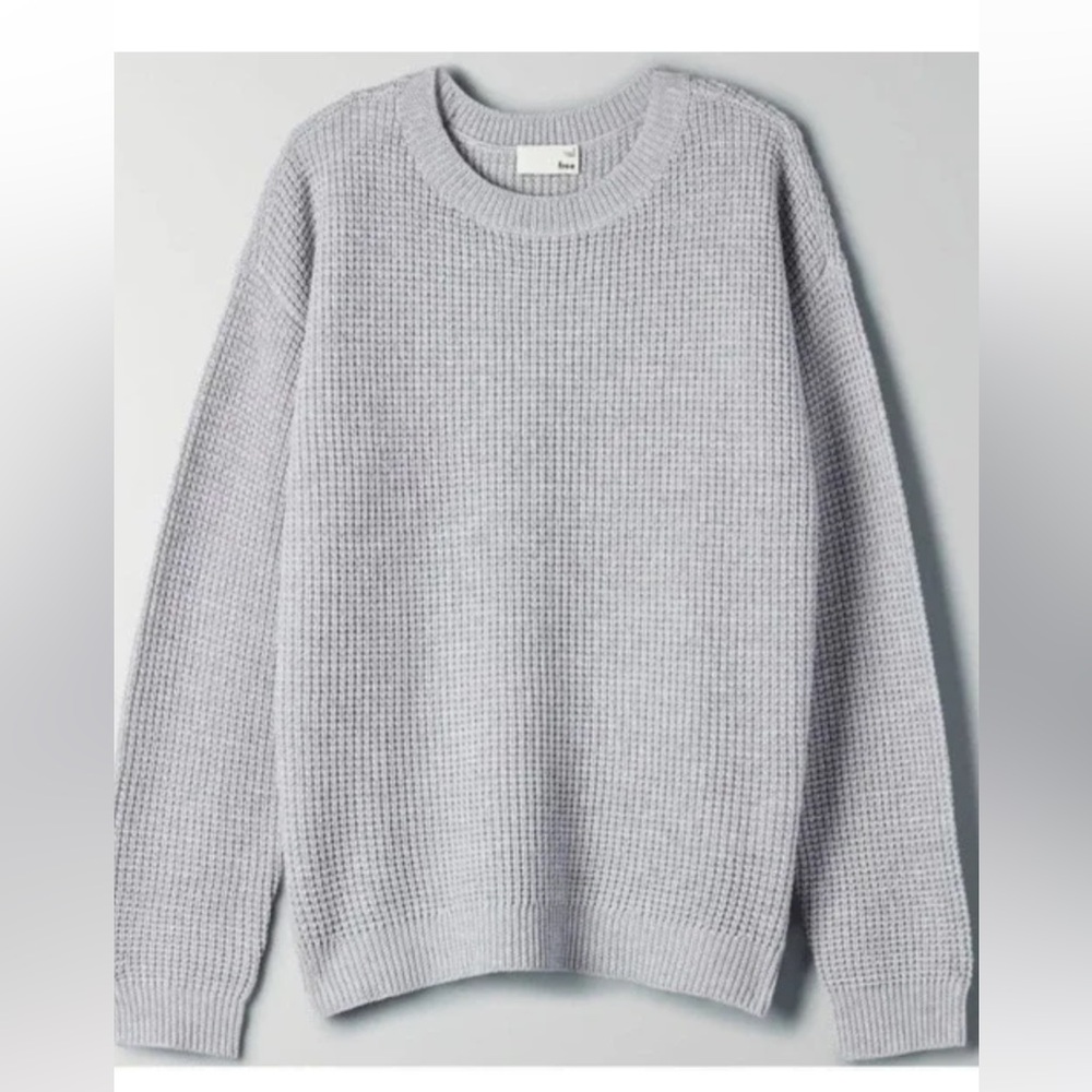 Aritzia Wilfred Free Isabelli sweater grey XL*New